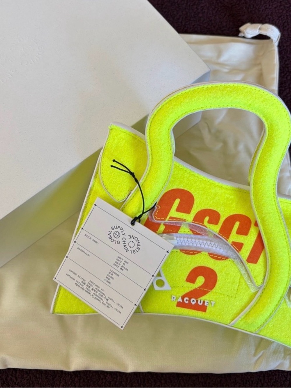 MSCHF GSTC TELEPHONE BAG ‘RQT’